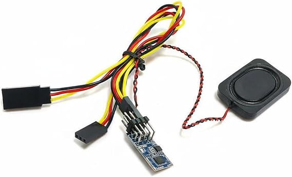 RC Car Engine Sound Simulator Broad Compatibility RC Vehicle Sound Module Kit Easy Installation, Gasoline Version