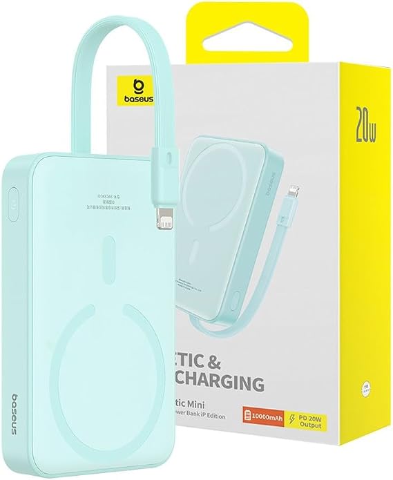 Baseus 10KmAh Mini Power Bank-Mavi