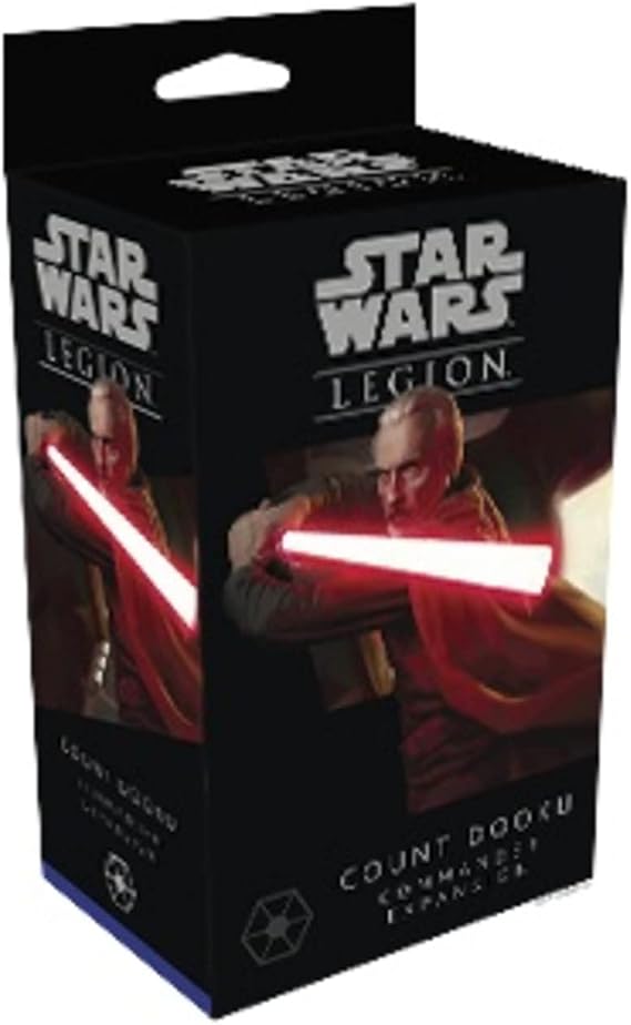 Star Wars: Legion Count Dooku COMMANDER EXPANSION - Unleash the Dark Side! Tabletop Miniatures Strategy Game for Kids and Adults, Ages 14+, 2 Players, 3 Hour Playtime, Made by Atomic Mass Games