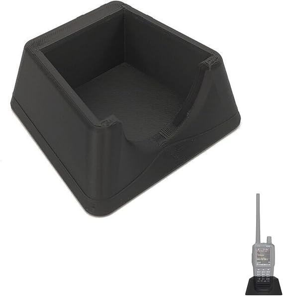 Desktop Stand for Uniden SDS100 Scanner, Vertical Insertion Design or Upright Insertion Type