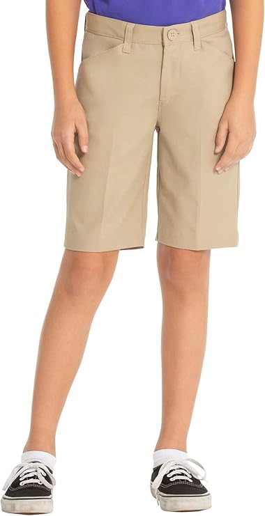 Uniforms Big Kids Shorts Low Rise Soft Stretch Twill