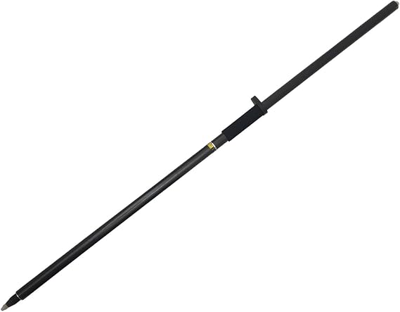 Carbon Fiber 2M 2Section Survey Rover PoleGPS Rover Rod 6.5FT/2M 2Sections Design for Land Surveying & Engineering RTK GPS/GNSS Accessory Includes Level Vial & Carrying Bags (GLS22-B)