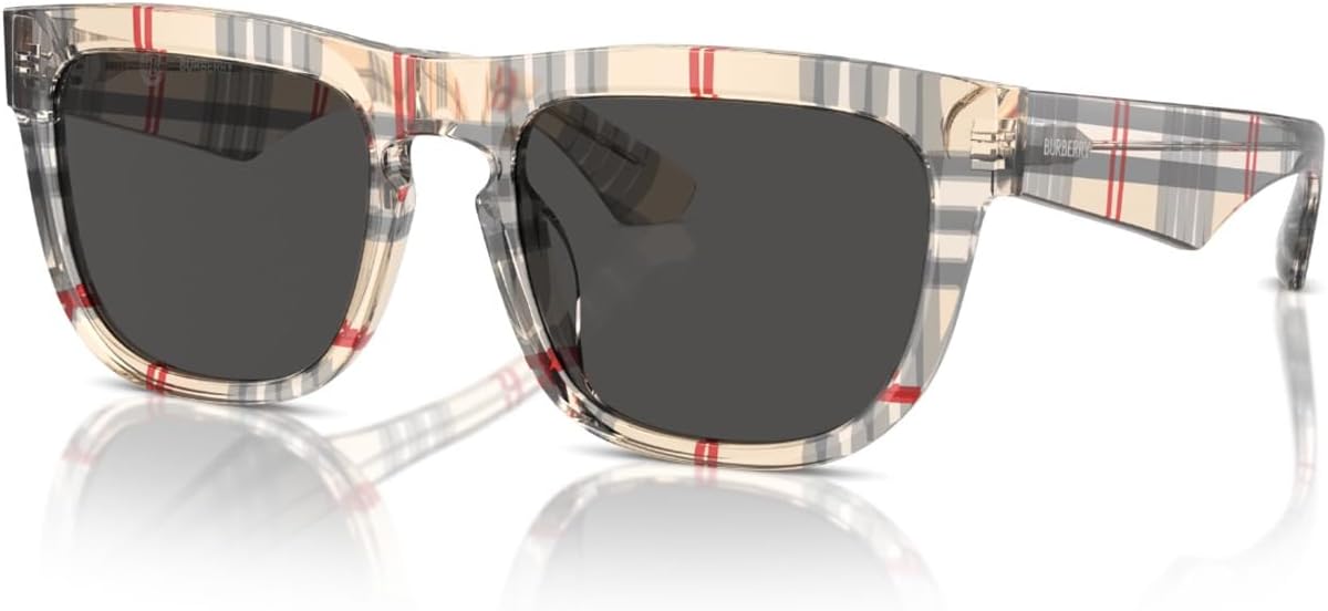 BURBERRY Dark Grey Square Men's Sunglasses BE4431U 412287 56