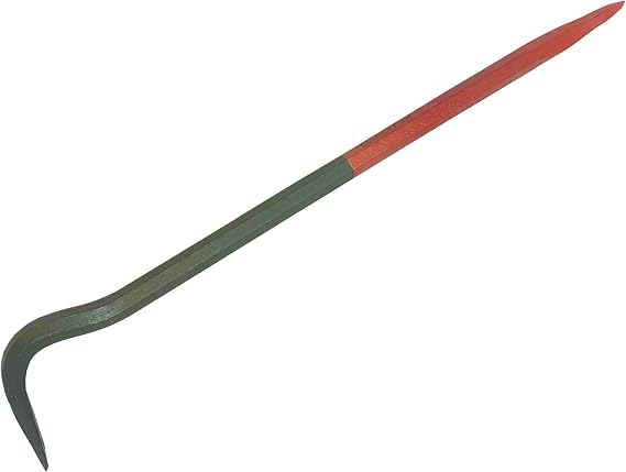 Sluice Fox Prospecting Tool Crevice Breaking Excavator Bar for Gold Panning Kit; 19" Long, 6 Sided Steel Gold Mining Tool Tip and Flat Tip