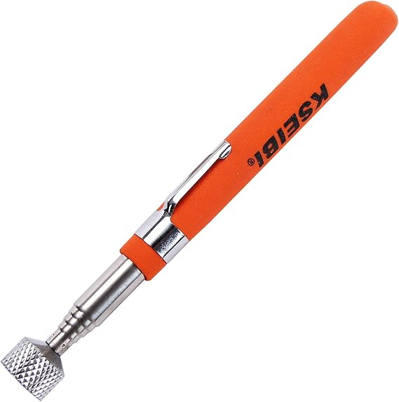 KSEIBI 211295 25-Inch Telescoping Magnetic Pick-Up Tool with 8-lb. Pull Capacity