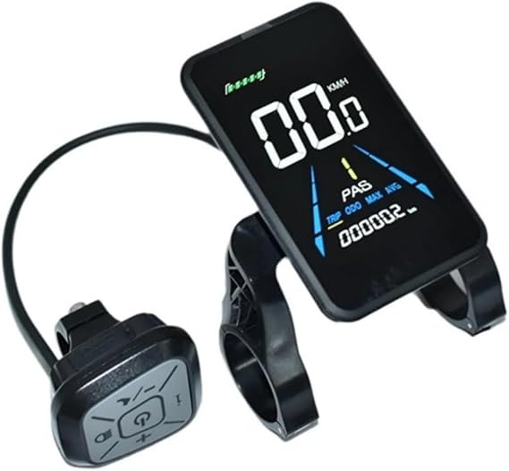 Ebike LCD Display Meter YL81F 36V 48V Electric Bicycle Speed Control Panel with Waterproof 5-pin Connector Ebike Speedometer