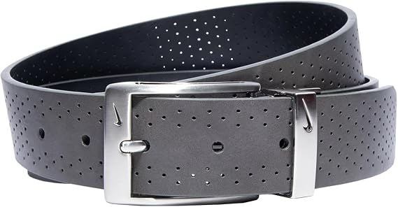 Grey Reversible Belt by Nike