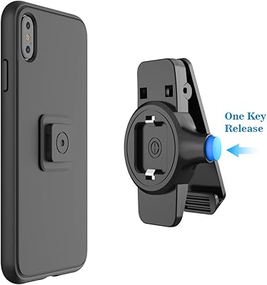 SPORTLINK Phone Belt Clips, Universal Phone Holder with Easy Mount, Quick OnOff for iPhone 12SE 20201111 Pro11 Pro MaSXS MaxXR, Samsung Galaxy Note 8,S8 Edge and Any Smartphones