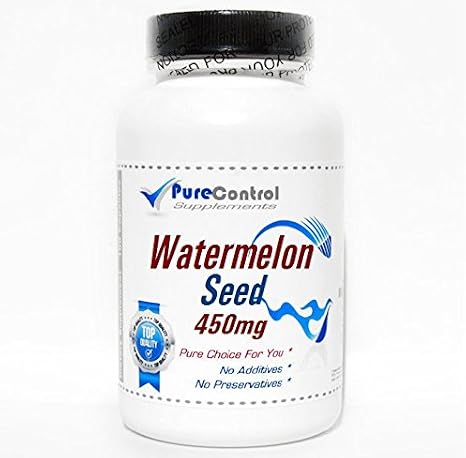 Watermelon Seed 450mg // 180 Capsules // Pure // by PureControl Supplements