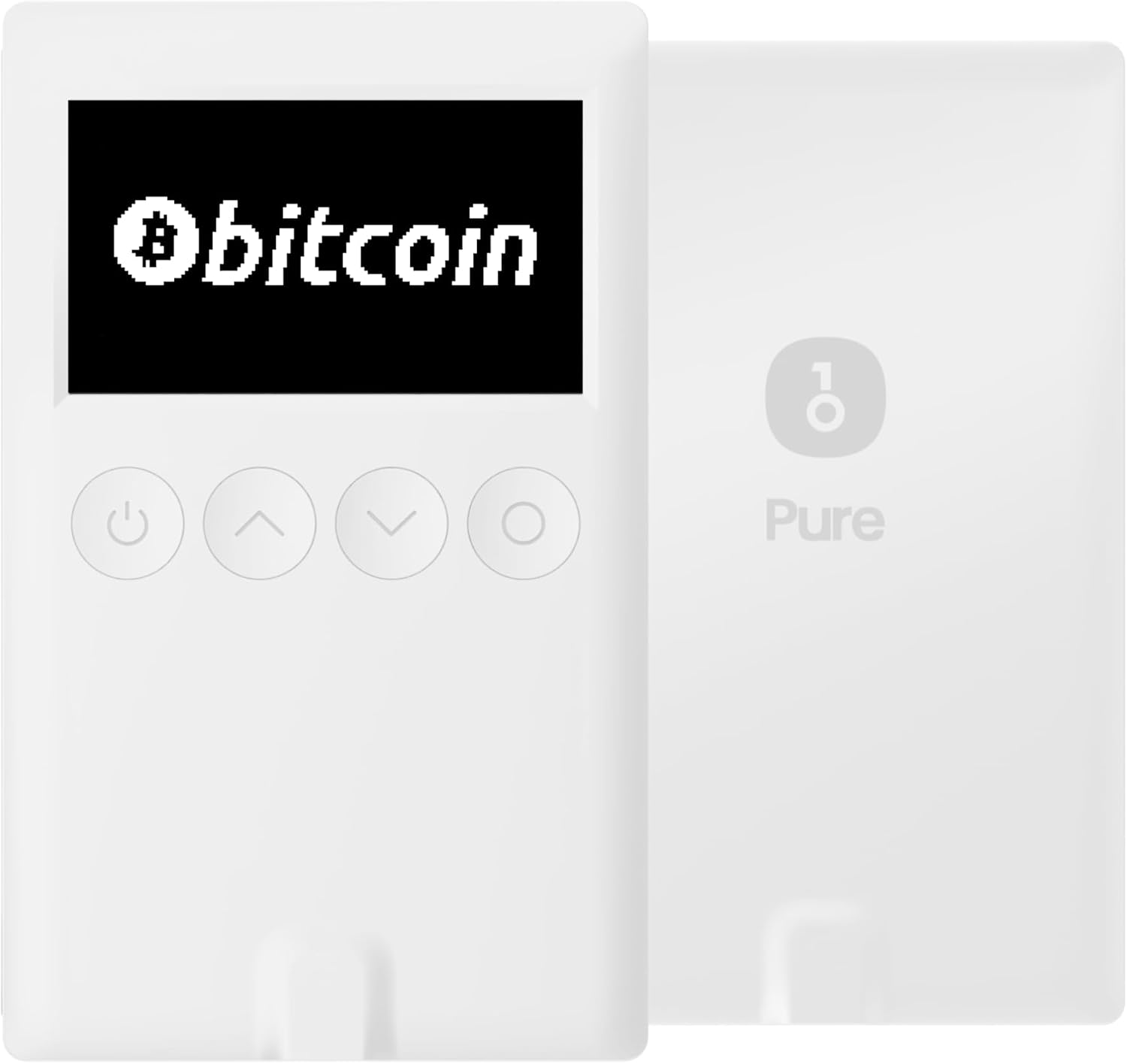 OneKey Classic 1S Pure | Battery-Free Crypto Cold Wallet for Ultimate Long-Term Storage| Open-Source | EAL6 Secure Element