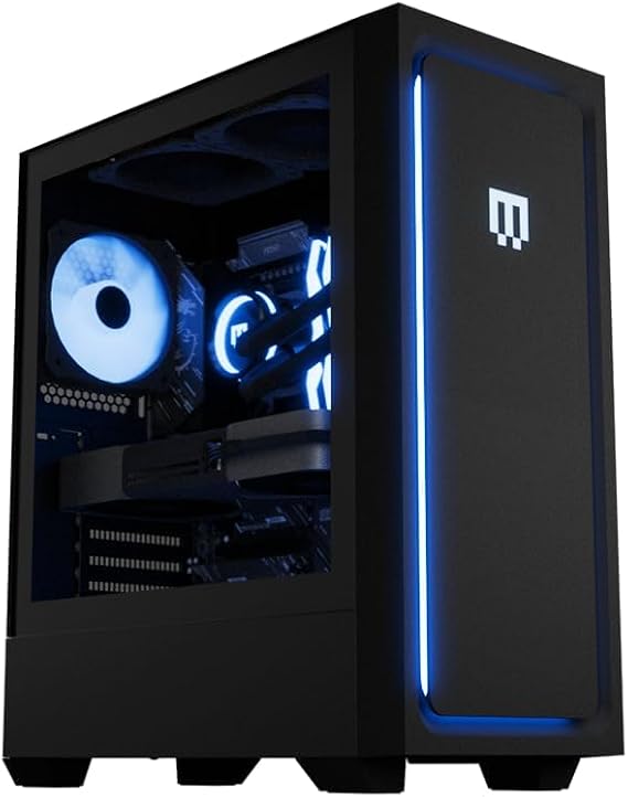 MAINGEAR Classic MG-1 | Champion Gaming PC, RTX 5090, 9850X3D, 32GB RAM | 2TB NVMe SSD Storage, Windows 11 Home, Wi-Fi 7, Bluetooth 5.4, RGB