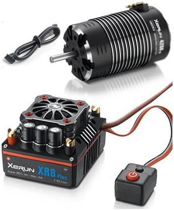HobbyWing 38020406 XeRun XR8 1/8 ESC 2S-6S and G2 4268SD 2600kV Sensored Motor Combo