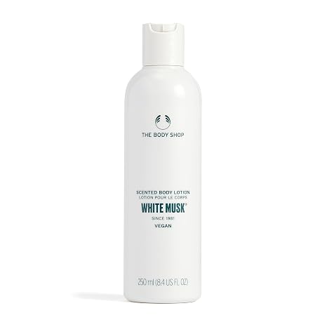 The Body Shop Musk Body Lotion | Cruelty Free Musk | Softens Dry Skin, 250 ml / 8.4 oz