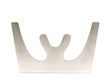 2 Occlussal Bite Plane Dental Stainless Steel (Fox Style) Standard and Petite