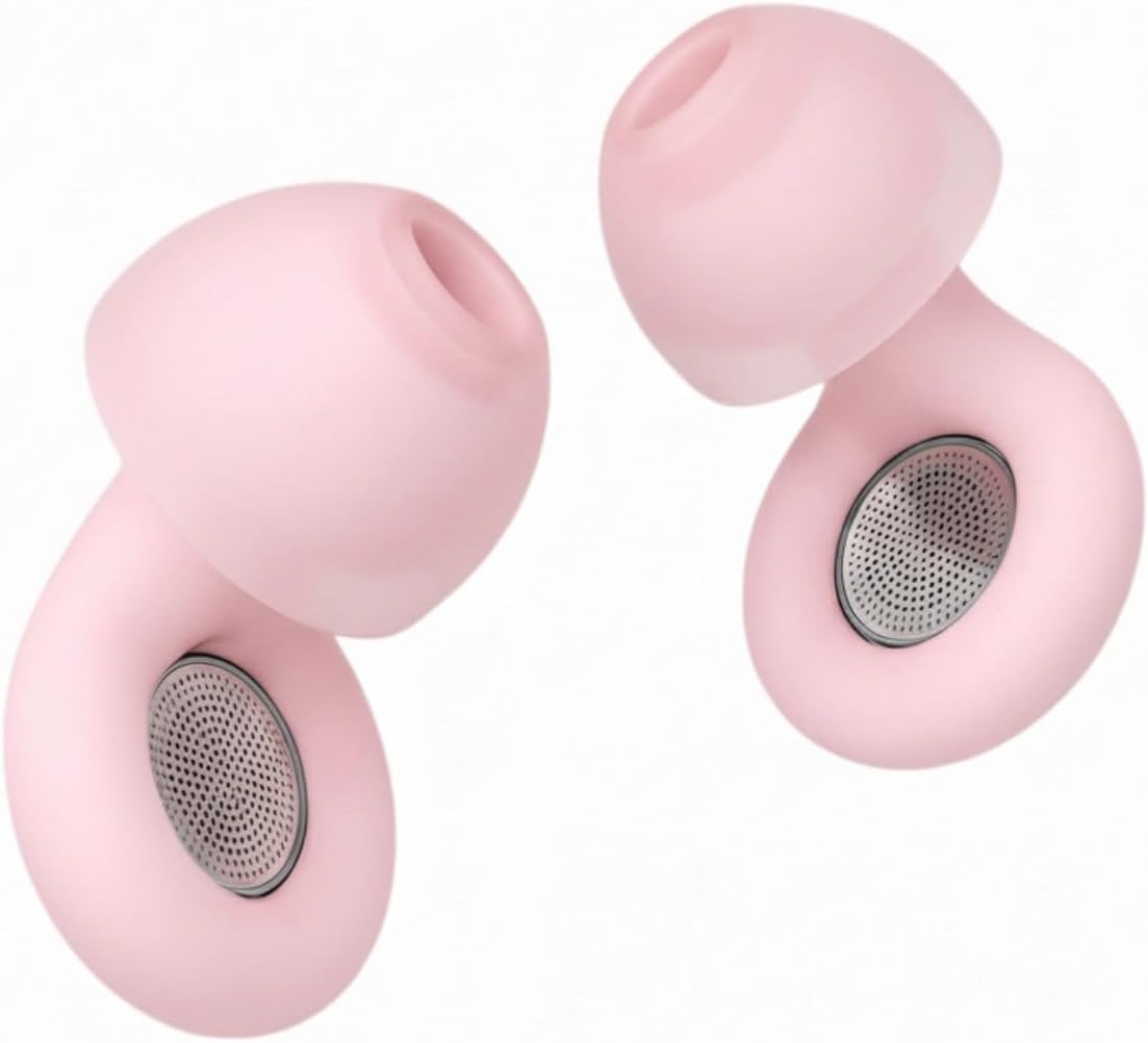 Ear Plugs for Sleeping 45DB Noise Cancelling: Ultra-Comfy Reusable Noise-Reducing Earplugs for Sleeping & Travel & Work Hearing Protection Earbuds (Pink)
