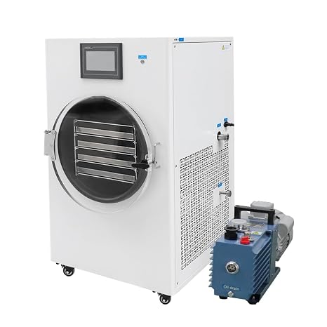 -35C Scientific Freeze Dryer Powerful and Fast Cooling Speed Down to -35C High Quality Secop Compressor Recipe Customization Controllable Rate of Freezing