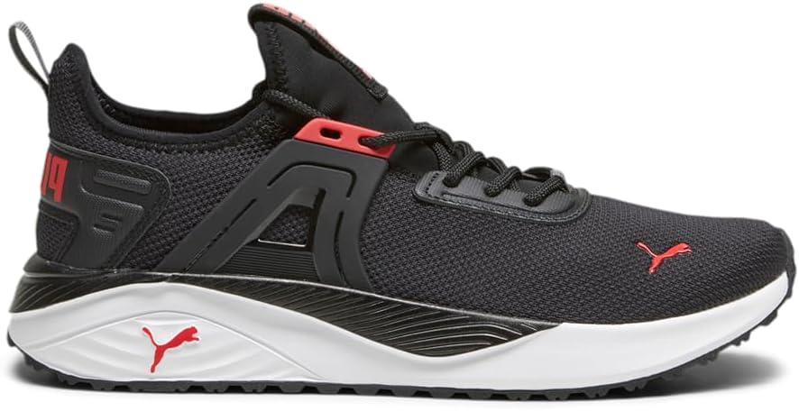 PUMA Men's Pacer 23 Shoes, Feather Gray-Black-Team Royal, 12