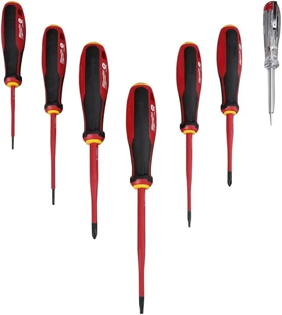 Milwaukee 4932478739 Tri-Lobe VDE Slim 7 Parçalık Tornavida PH Seti