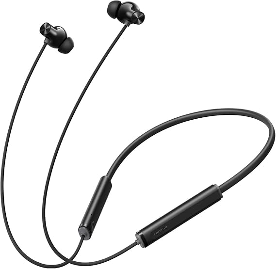 realme Buds Wireless 5 ANC in Ear Bluetooth Headphones, 50dB ANC, 13.6mm Dynamic Bass Driver, 360 Spatial Audio, 45ms Low Latency, Upto 38hrs Playback, IP55 Rating, Dual Device Connection (Black)