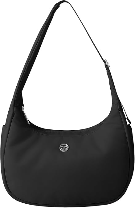 Babysun Mini Shoulder Bag Women Nylon Crescent Bag Underarm Shoulder Purse Women's Shoulder Handbags Small Tote Bag