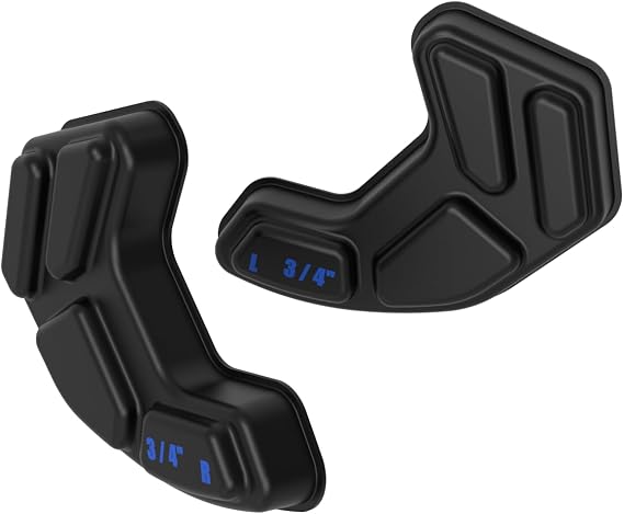 Schutt HSS Jaw Pads,  in Pairs, for HSS Schutt Helmets, F7 Jaw Pads | Compatible with Schutt Helmet Models, Including All F7 Models and A11 Models After 2024, That Use the HSS Fit System