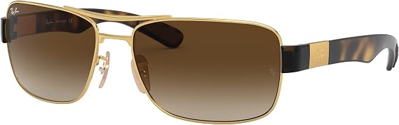 Ray-Ban Mens Rb3522 Square Sunglasses