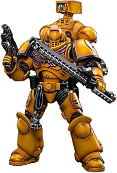 JOYTOY Warhammer 40K 1/18 Action Figures Space Marines lmperial Fists Intercessors Brother Marine 02 Collectible Model