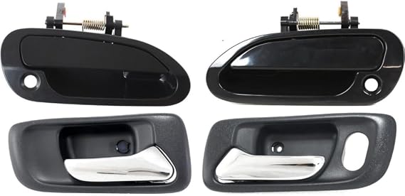 Auto Body Repair Fits Front Driver and Passenger Side (Smooth Black)