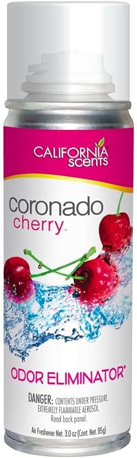 California Scents Car Fogger and Odor Eliminator, Coronado Cherry
