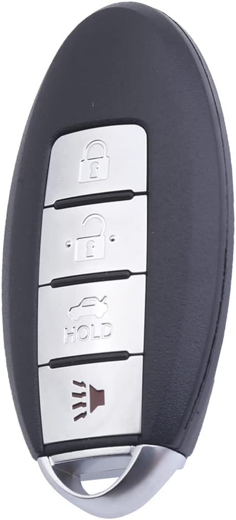 DUNSIHUI CWTWBU735 Car Key Fob Keyless Control Entry Remote 4 Button Vehicles Replacement for Armada Rogue Versa Ignition Smart Key CWIWBU729 315HZ