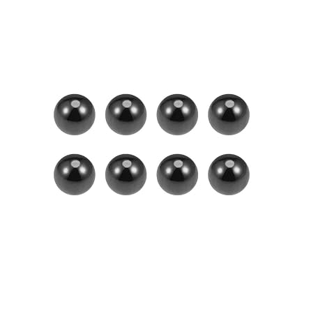 uxcell 2mm Ceramic Bearing Balls, Si3N4 Silicon Nitride Ball G5 Precision 8pcs