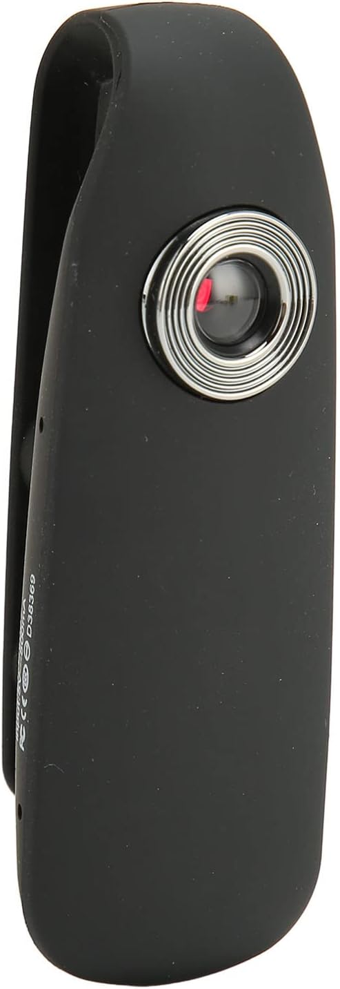 Mini Body Camera, 1080P HD Hidden Spy Camera Wearable Pocket Body Worn Camera Video Recorder, Loop Recording, Camcorder for Cycling Security Guard