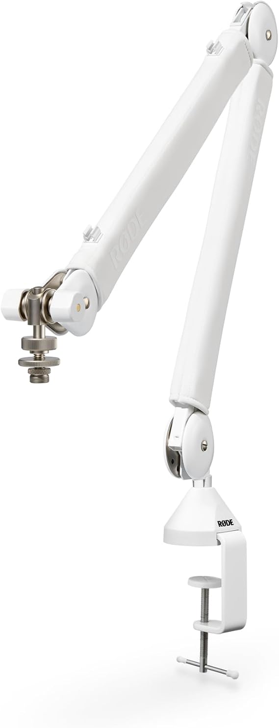 RODE Microphones PSA1+ Professional Studio Arm White PSA1+W Road Microphones