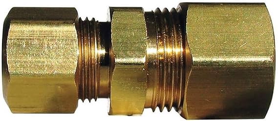 Homeplus+ 6jc120110701052 Compression Union, Yellow Brass
