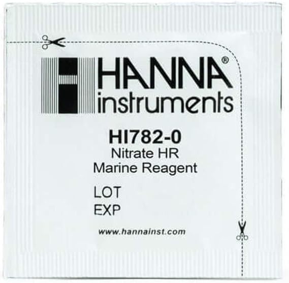 Hanna Instruments HI782-25 Marine Nitrate High Range Checker Reagents 25 Tests