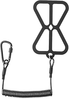 YakAttack Universal Smartphone Harness with Tether | Flexible Silicone Grip | Phone Leash for Kayaking, Fishing & Boating | Compatible with Most Phones