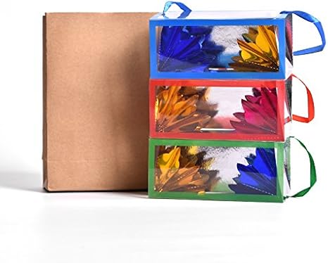 SUMAG Super Mini Delux Paper Bag Appearing Flower Box (13 x 6 x 6cm) Magic Tricks Stage Props Gimmick Comedy Mentalism Magic