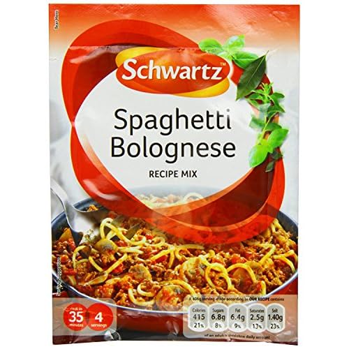 Schwartz Spaghetti Bolognese Mix, 40g
