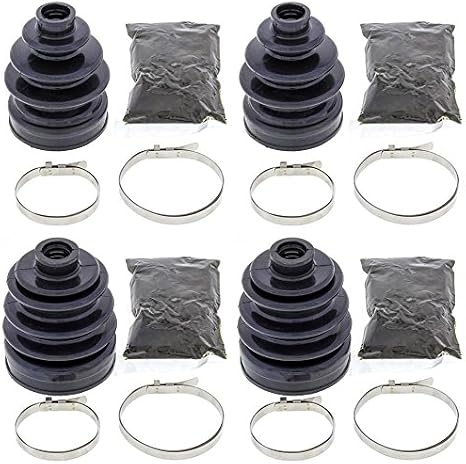 Complete Front Inner & Outer CV Boot Repair Kit for Can-Am Outlander 650 STD 4X4 2008-2012 All Balls