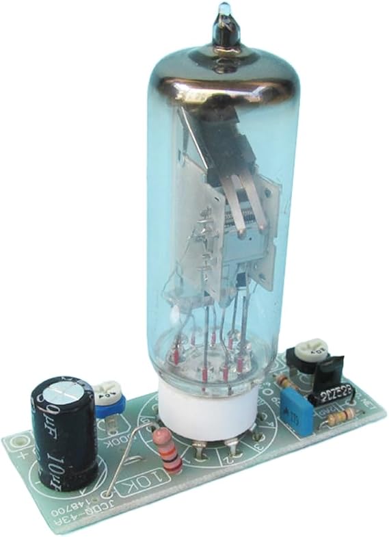 DC170-250V Magic Eye Tube 6E2 EM84 VU Meter Audio Level Indicator for Amp Signal