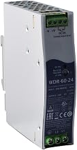 WDR-60-24 24V 2.5A 60W Industrial Power Supply, Ultra Slim, Wide Input Voltage, for Automation Control