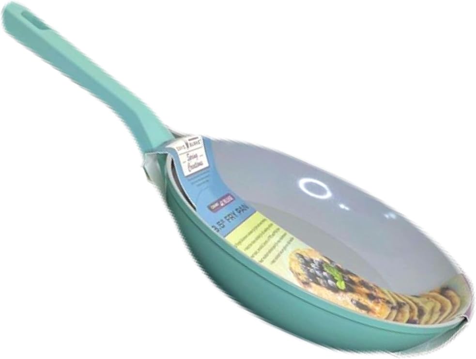 David Burke Ceramic EZ Release 9.5" Fry Pan... (Soft Blue)