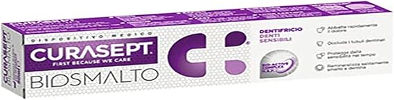 Curasept Biosmalto - Dentifricio Denti Sensibili, 75ml