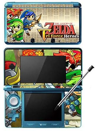 Tri Force Heroes Heros Game Skin for Nintendo 3DS Console