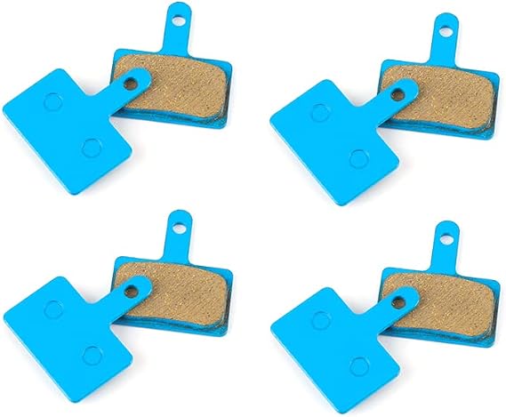 4-Wheel Blue Multi Copper Bicycle Brake Pads Compatible with B01S M375 M395 M446 M485 M486 M416 Bike Cycling Brake Pad Part