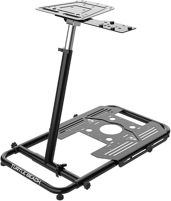 Turtle Beach Universal Flight Hammer Simulator VelocityOne Stand Black Adjustable Height Folding Logicool G920 G923 G29 G27 Thrustmaster TX GT T300RS TH8A T-16000M T3P Saitek Honeycomb