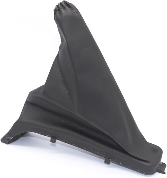 Car Handbrake Boot Cover Black PU Leather Dust Cover Compatible for Opel Astra F Vectra A Calibra Kadett E Race B