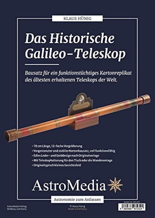 Historical Galilei Telescope Kit