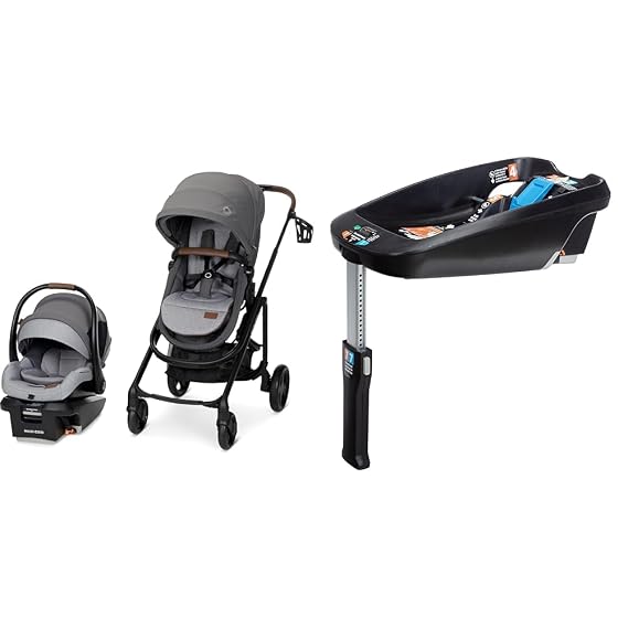 Maxi-Cosi TaylaTM Max Travel System with Mico Luxe+ Infant Car Seat and Extra Base, Urban Wonder