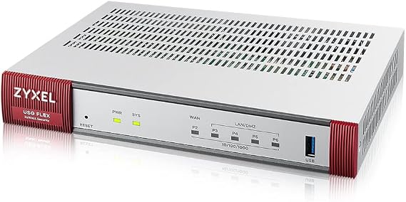 Zyxel VPN Network Security Firewall Router | Home & Small Business | Recommended up to 25 Users | Nebula Cloud Option [USGFLEX50]
